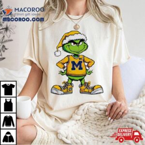 Funny Grinch Michigan Wolverines Ncaa Tshirt