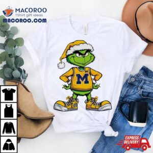 Funny Grinch Michigan Wolverines Ncaa Tshirt