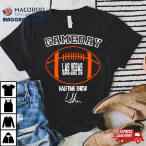 Game Day Usher Super Bowl Halftime Show Tshirt