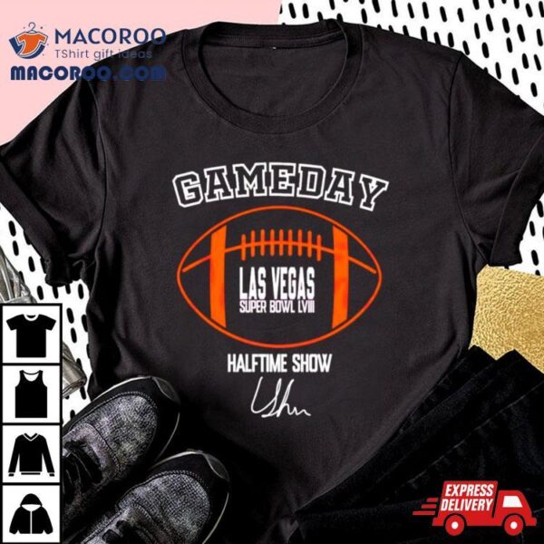 Game Day Usher Super Bowl Halftime Show Shirt