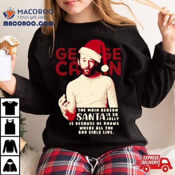 George Carlin Funny Christmas Shirt