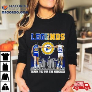 George Mcginnis Mel Daniels Legends Thank You For The Memories Basketball Shirt