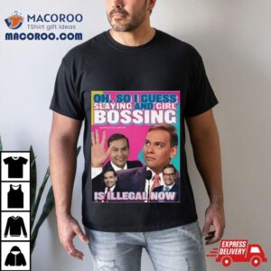 George Santos Oh So I Guess Slaying And Girlbossing Is Illegal Now Tshirt