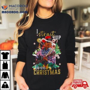 George Strait I Strait Up Love Christmas Tshirt