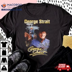 George Strait King Of Country Signature Tshirt