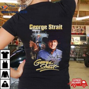 George Strait King Of Country Signature Tshirt