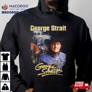 George Strait King Of Country Signature Tshirt