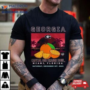 Georgia Bulldogs Capital One Orange Bowl Tshirt