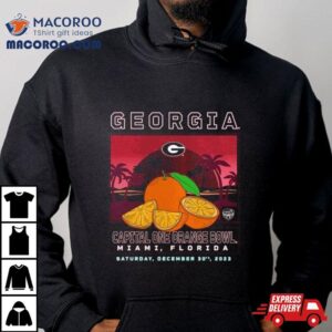 Georgia Bulldogs Capital One Orange Bowl Tshirt