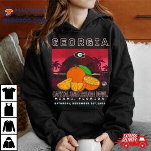 Georgia Bulldogs Capital One Orange Bowl Tshirt