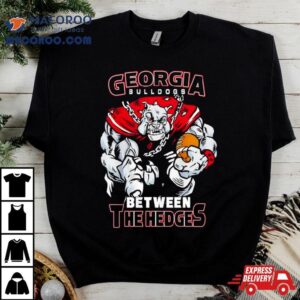 Georgia Bulldogs Between The Hedges Masco Tshirt