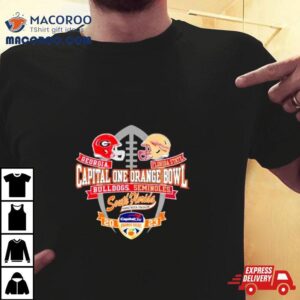 Georgia Bulldogs Vs Florida State Seminoles Orange Bowl Tshirt