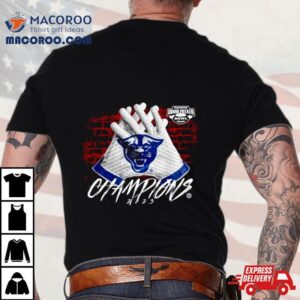 Georgia State Panthers 2023 Famous Idaho Potato Bowl Champions Gloves Shirt