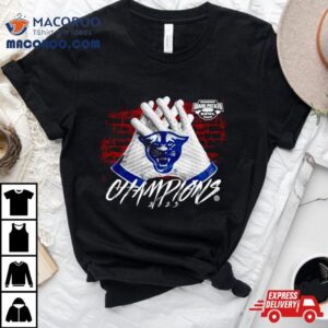 Georgia State Panthers Famous Idaho Potato Bowl Champions Gloves Tshirt