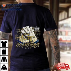 Georgia Tech Yellow Jackets 2023 Gasparilla Bowl Champions T Shirt