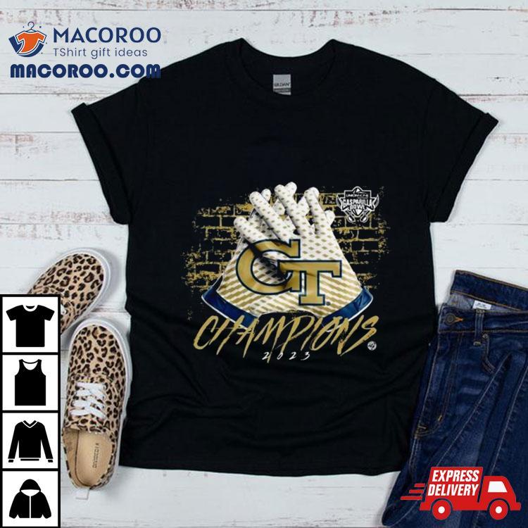 Georgia Tech Yellow Jackets 2023 Gasparilla Bowl Champions T Shirt Georgia Tech Yellow Jackets 2023 Gasparilla Bowl Champions T Shirt