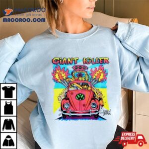 Giant Killer Bug Drag Car Rat S Hole S Vintage Tshirt