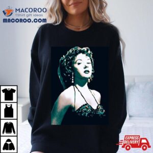 Gloria Grahame Shades Of Blue Tshirt