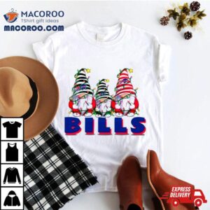 Gnomes Buffalo Bills Christmas Lights Tshirt