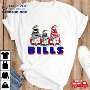 Gnomes Buffalo Bills 1960 Christmas Lights Shirt