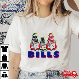 Gnomes Buffalo Bills Christmas Lights Tshirt