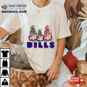 Gnomes Buffalo Bills Christmas Lights Tshirt