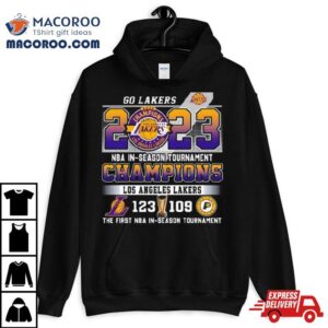 Nba In Season Tournament Champions 2023 Los Angeles Lakers T Shirt