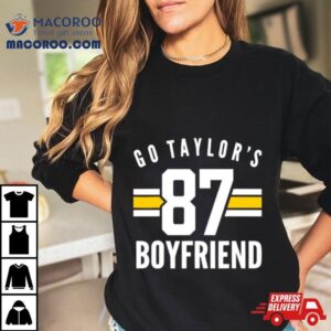 Go Taylors Boyfriend Football Funny Tshirt