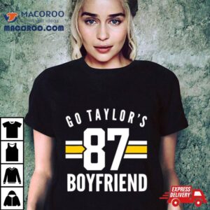 Go Taylors Boyfriend Football Funny Tshirt