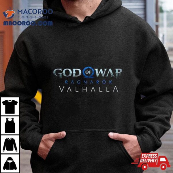 God Of War Ragnarok Valhalla Dlc Epilogue Launches December 12 Logo Shirt