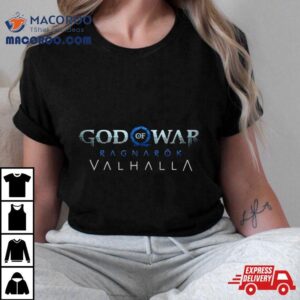 God Of War Ragnarok Valhalla Dlc Epilogue Launches December Logo Tshirt