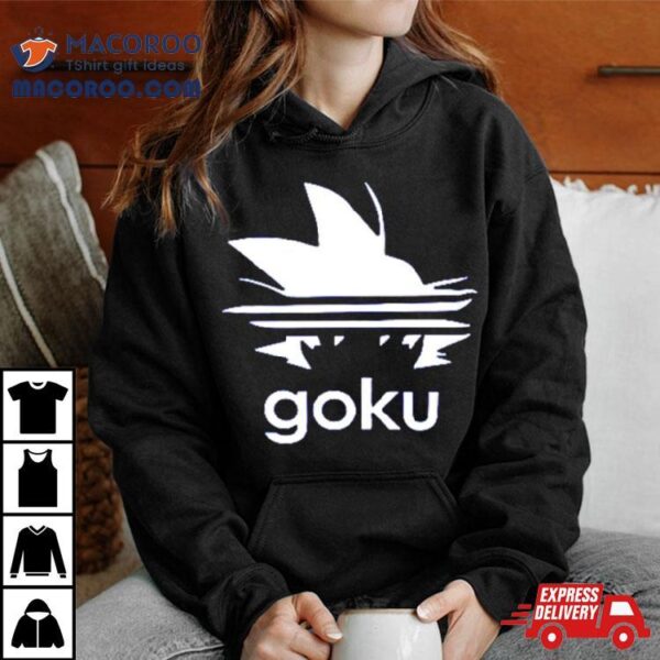 Goku Adidas Parody Anime Shirt