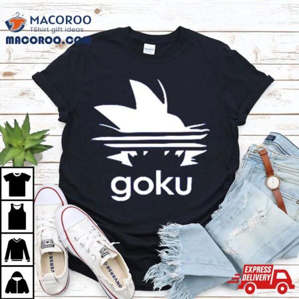 Goku Adidas Parody Anime Shirt