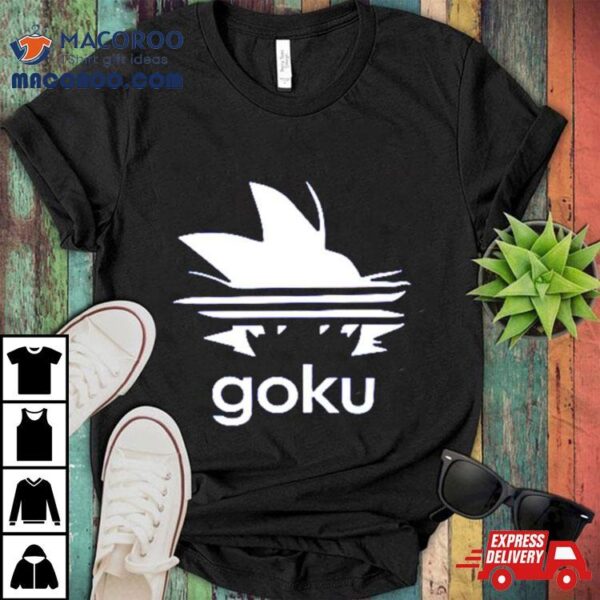 Goku Adidas Parody Anime Shirt