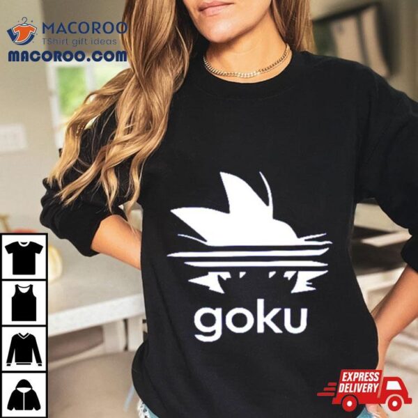 Goku Adidas Parody Anime Shirt