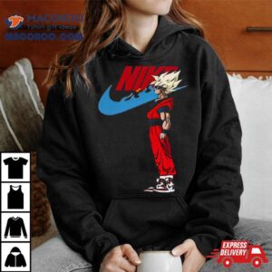 Goku Swoosh Nike Dragon Balls Anime Tshirt