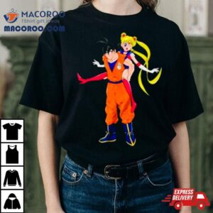 Goku X Usagi Sailor Moon Shirt