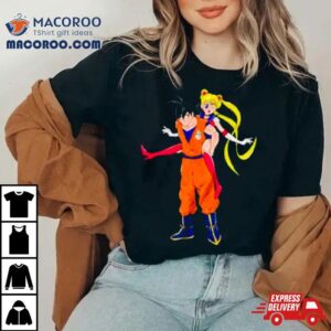 Goku X Usagi Sailor Moon Shirt