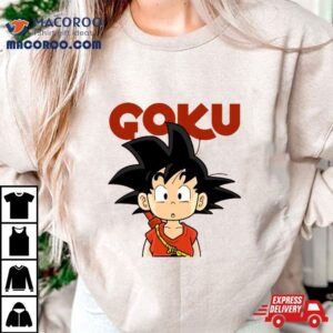 Goku Young Funny Anime Dragon Ball Tshirt