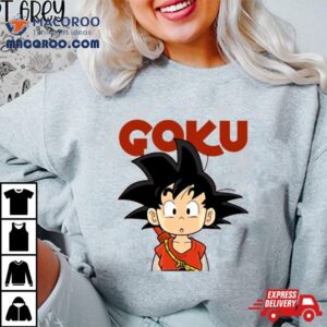 Goku Young Funny Anime Dragon Ball Tshirt