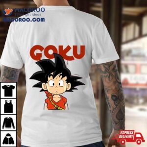 Goku Young Funny Anime Dragon Ball Tshirt