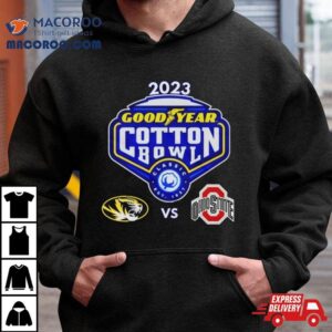 Goodyear Cotton Bowl Missouri Vs Ohio State At And T Stadium Arlington Tx Cfb Bowl Game Tshirt