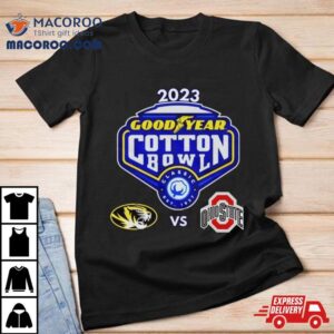 Goodyear Cotton Bowl Missouri Vs Ohio State At And T Stadium Arlington Tx Cfb Bowl Game Tshirt