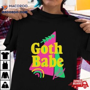 Goth Babe Lola Lp And Lola Sails Tshirt