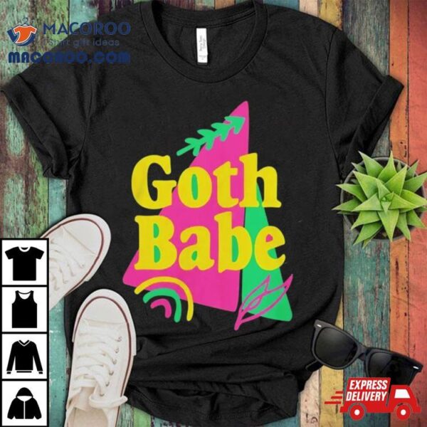 Goth Babe Lola Lp And Lola Sails Shirt