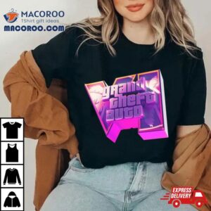 Grand Theft Auto 6 New Gta Vi New Logo T Shirt