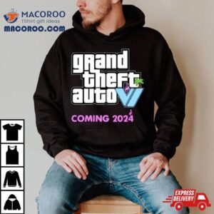 Grand Theft Auto New Logo Coming Tshirt