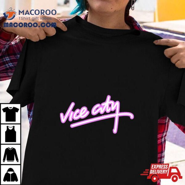 Grand Theft Auto Vice City Logo 2 Shirt