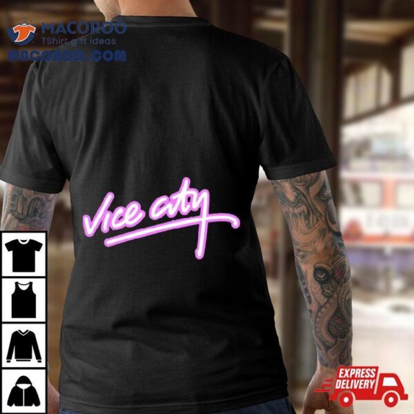 Grand Theft Auto Vice City Logo 2 Shirt