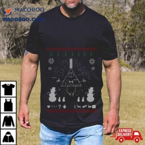 Gravity Falls Christmas Print Shirt